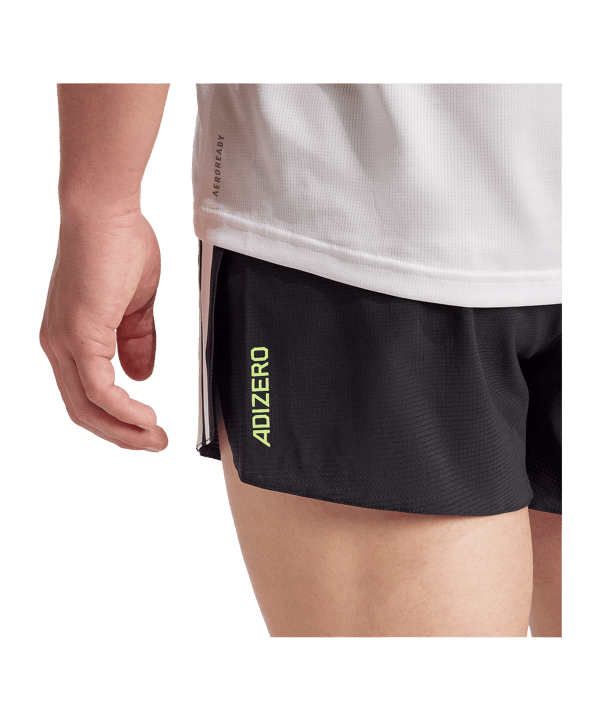 adidas Laufshort Schwarz - schwarz