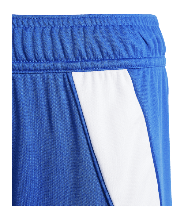 adidas Tiro 24 Short Kids Blau Weiss - blau