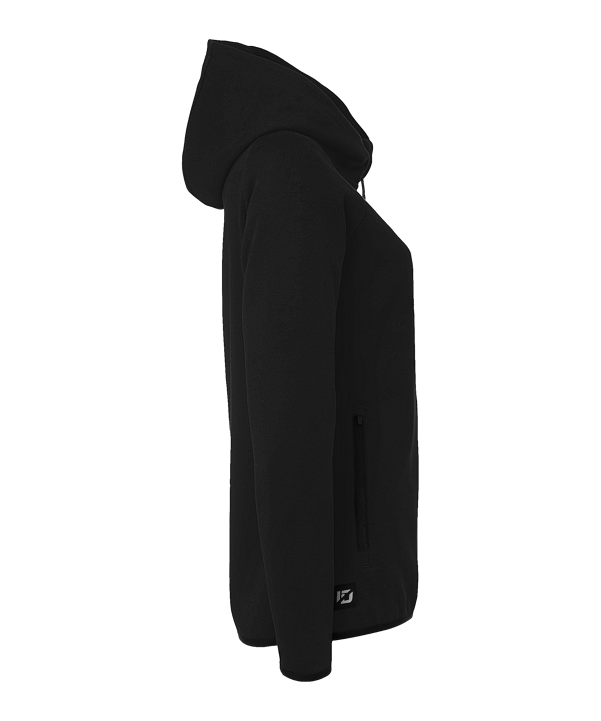 uhlsport ID Kapuzenjacke Damen Schwarz F01 - schwarz
