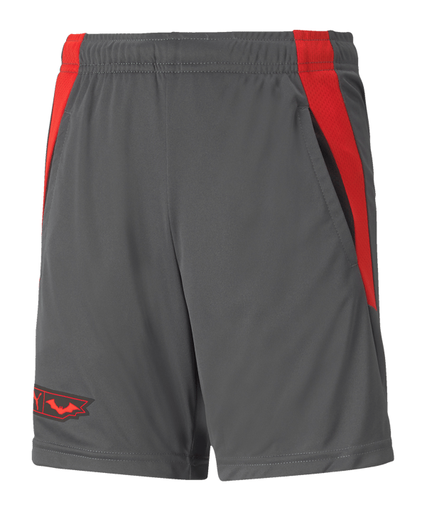 PUMA X BATMAN short enfants gris F04 - gris