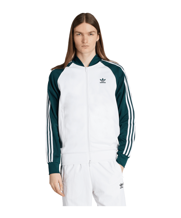 adidas Adicolor Classic Jacke Weiß - weiss
