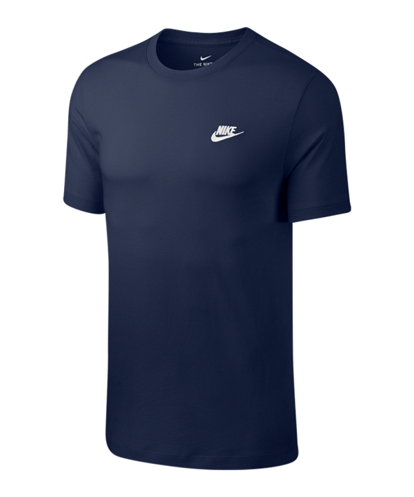 Nike Club T-Shirt Blau F410 - blau