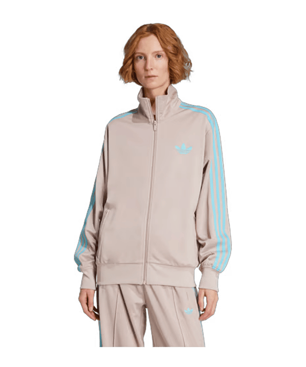 adidas Originals Firebird Track Jacke Damen Beige - beige
