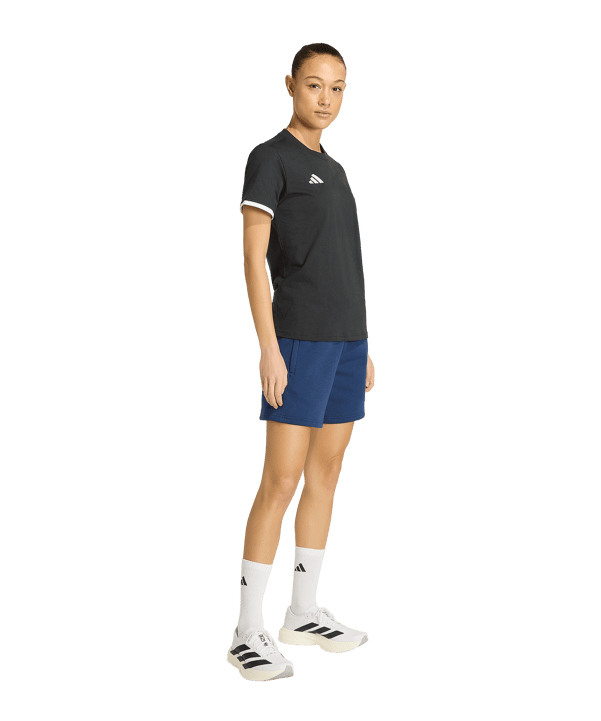 adidas Entrada 26 T-Shirt Damen Schwarz - schwarz