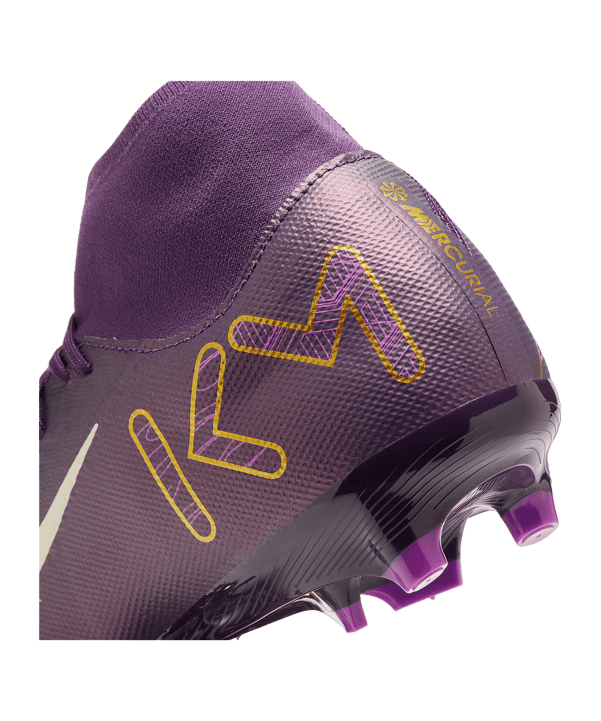 Nike Air Zoom Mercurial Superfly X Academy FG/MG Kylian Mbappe Signature Lila F500 - lila