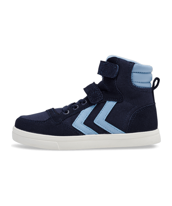 Hummel Slimmer Stadil High Sneaker Kids Schwarz F1009 - schwarz
