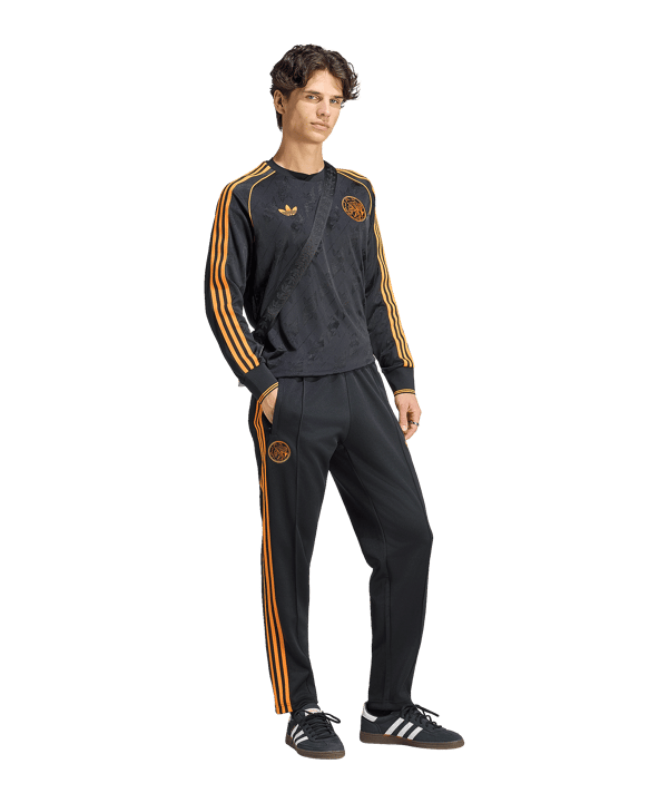 adidas Originals Ajax Amsterdam Maillot à manches longues Noir - noir