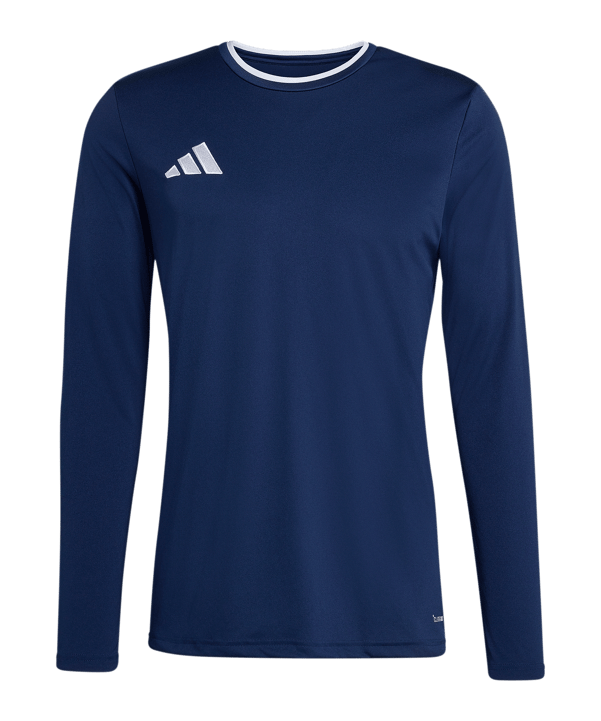 adidas Entrada 26 Trikot Langarm Dunkelblau - weiss