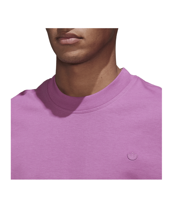 adidas Originals Classic T-Shirt Lila - lila