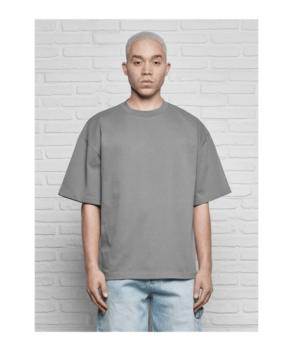 Burocs Basic Oversized T-Shirt Grau - grau