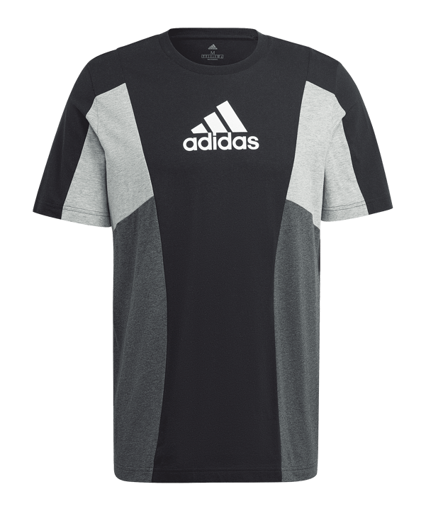 adidas Sportswear Essentials Colorblock T-Shirt Schwarz - schwarz