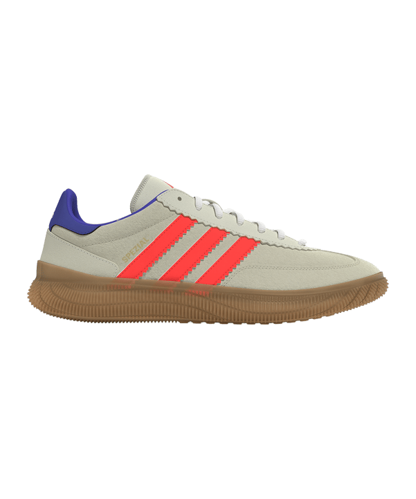 adidas HB Spezial Pro Indoor Weiss Rot - weiss