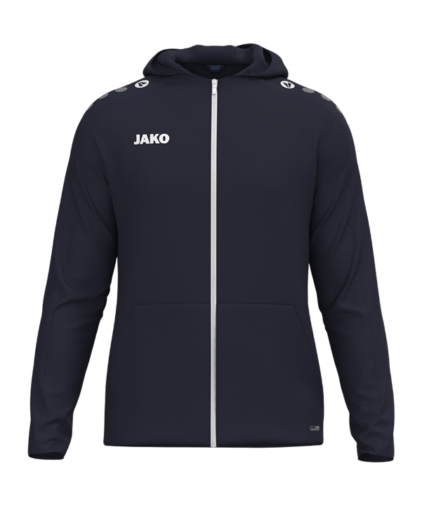 JAKO One Kapuzenjacke Kids Blau F900 - blau