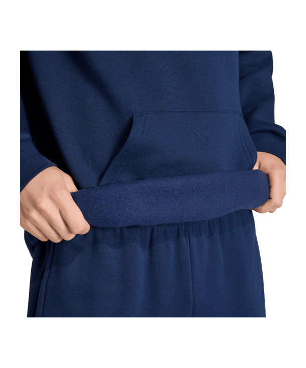 adidas Entrada 26 Hoody Dunkelblau - weiss