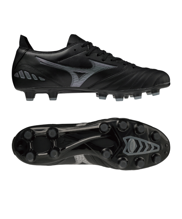 Mizuno Morelia Neo III Pro FG Dark Iridium Schwarz F99 - schwarz