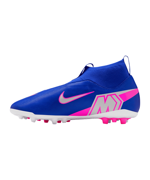 Nike Jr Air Zoom Mercurial Superlfy X Academy AG Attack Kids Blau F446 - blau
