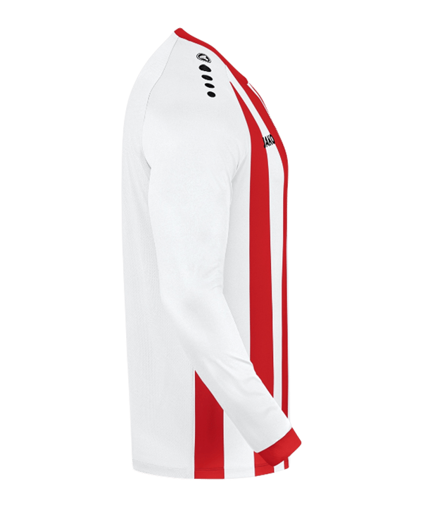 JAKO Inter Trikot langarm Kids Weiss Rot  F011 - weiss
