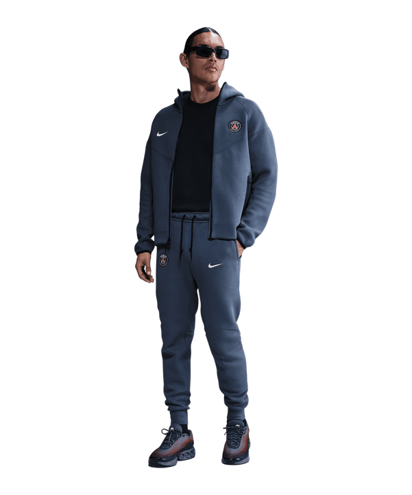 Nike Paris Saint-Germain Tech Fleece Jogginghose Blau F491 - blau