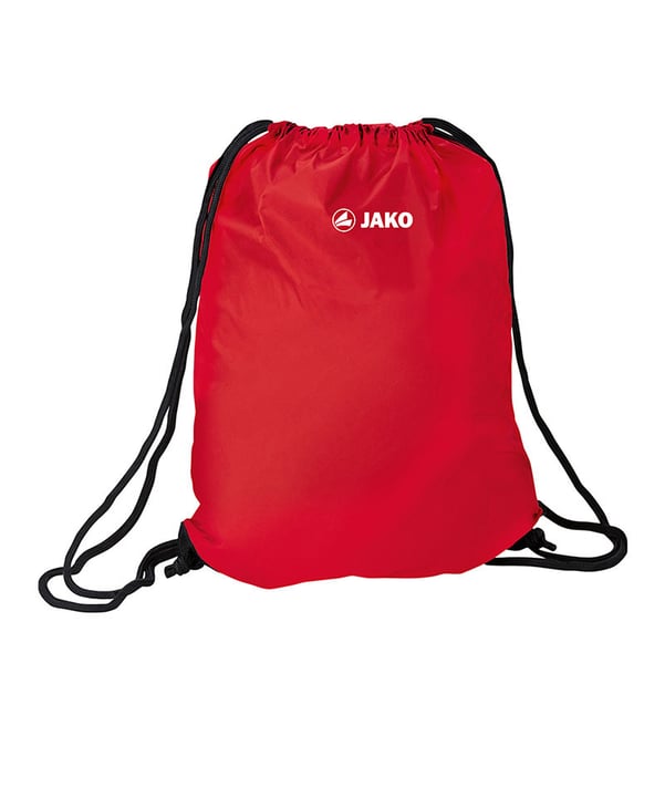 JAKO Gymsack Team Sacca Da Ginnastica Rossa - 33x44 Cm - Per Sport E Scarpe