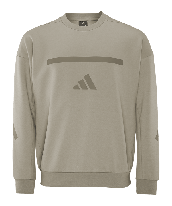 adidas FC Schalke 04 Z.N.E. Sweatshirt Beige - beige
