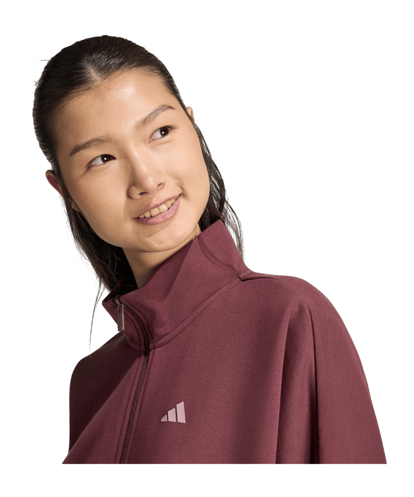 adidas 3 STRIPES STUDIO Giacca Donna Rosso - rosso