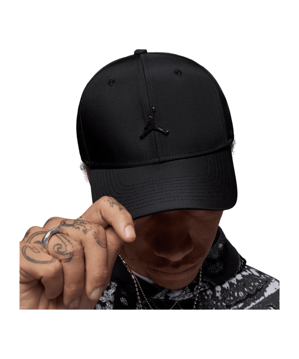 Jordan Jumpman Rise Structured Meta Mütze Schwarz F010 - schwarz