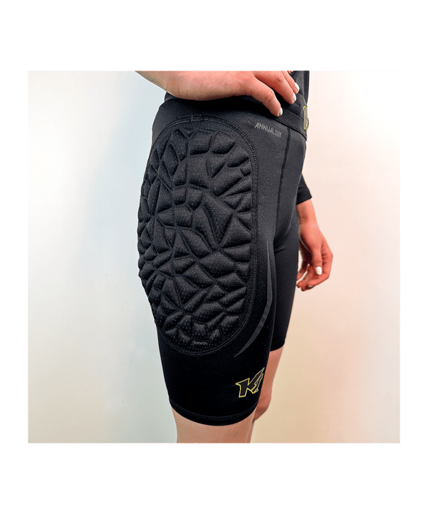 KEEPERsport PowerPadded Underwear Shorts Schwarz - schwarz