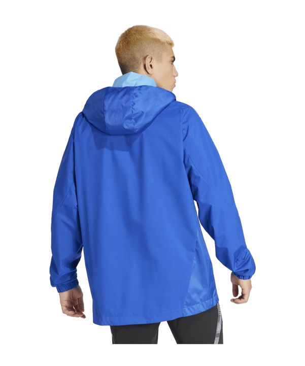 adidas Tiro 24 Competition Allwetterjacke Blau - blau