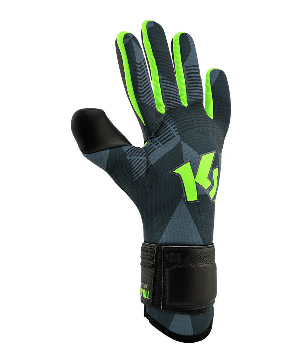 KEEPERsport Varan8 Challenge NC Demon Torwarthandschuhe Schwarz - schwarz