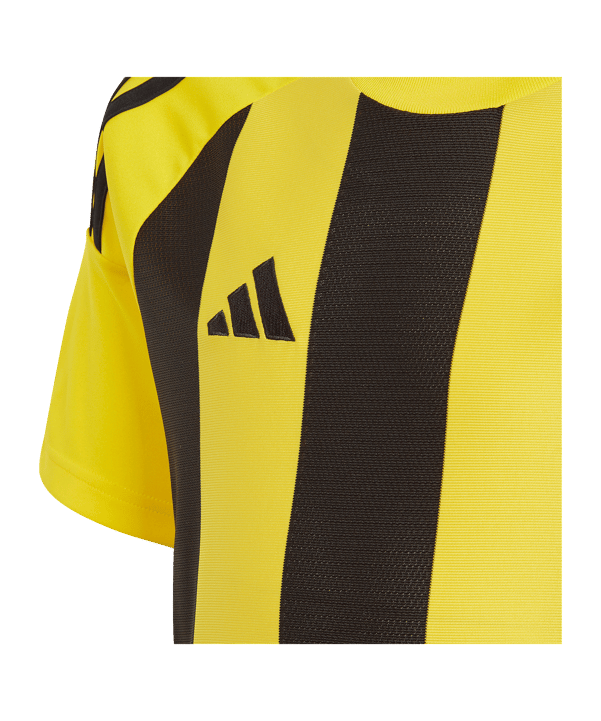 adidas Striped 24 Trikot Kids Gelb Schwarz - gelb