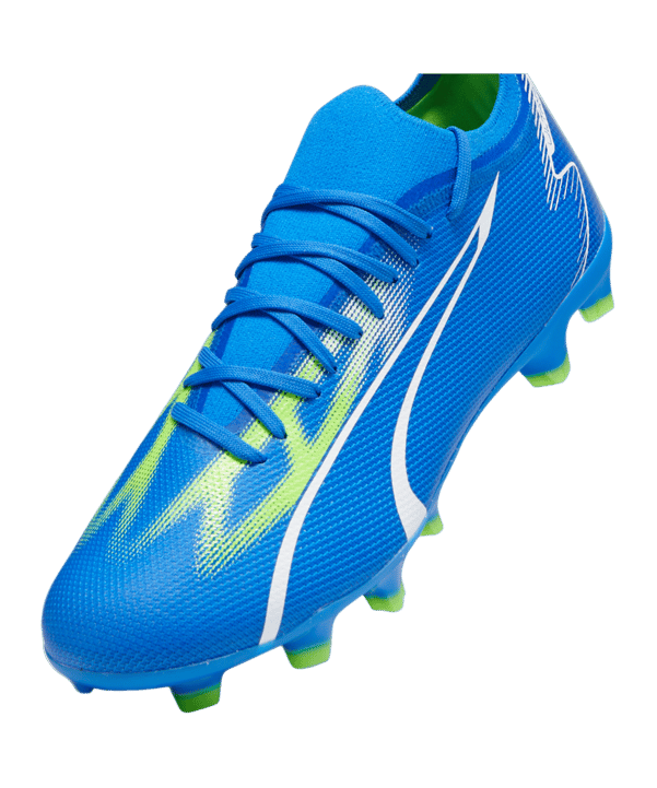 PUMA ULTRA Match FG/AG Gear Up Blau Weiss F03 - blau
