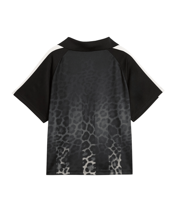 PUMA T7 Leo Luxe Relaxed Trikot Damen Schwarz F01 - schwarz