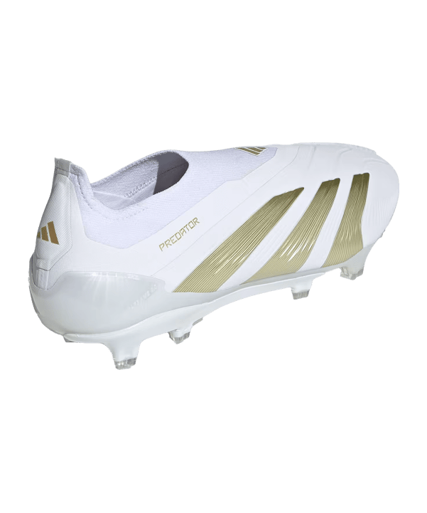 adidas Predator Elite LL FG Day Spark Weiss Gold - weiss
