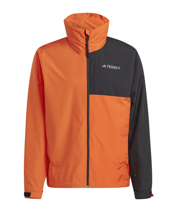 adidas Terrex Multi RAIN.RDY 2-Layer Rain Jacket Orange - orange