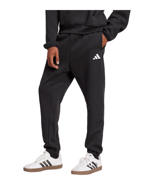 adidas Future Icon Small Logo Jogginghose Schwarz - schwarz