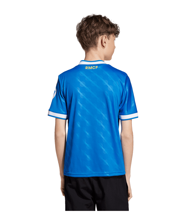 adidas Real Madrid Trikot 3rd 2025/2026 Kids Blau - blau