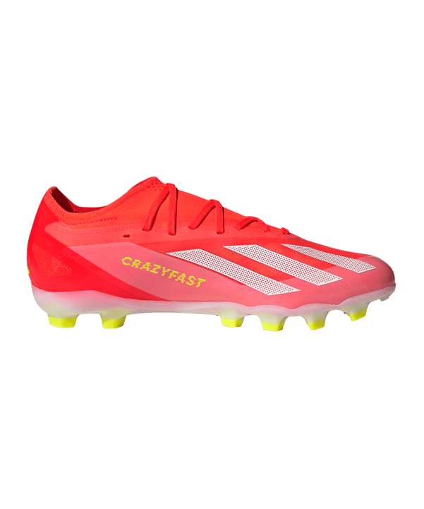 adidas X Crazyfast Pro FG Energy Citrus Rot Weiss Gelb - rot