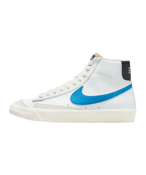 Nike Blazer Mid 77 Vintage Weiss Blau F118 - weiss
