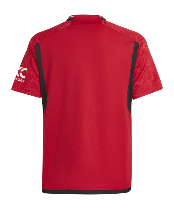 adidas Manchester United Trikot Home 2023/2024 Kids Rot - rot