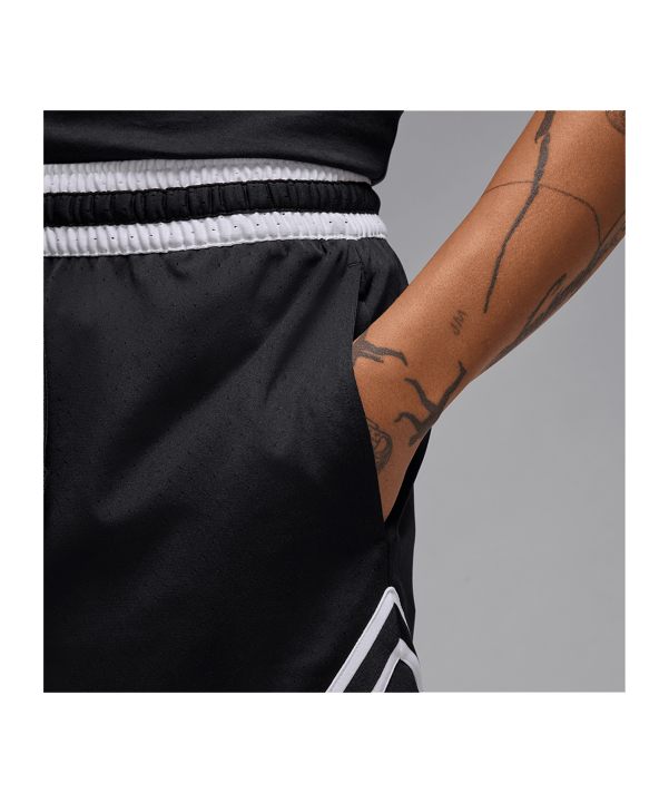 Jordan Sport Mesh Diamond Korte broek Zwart K010 - zwart