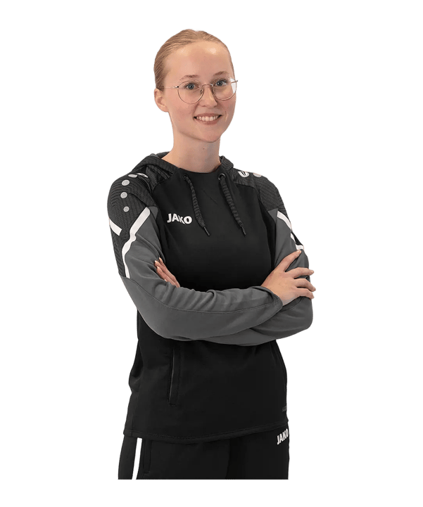 JAKO Performance Sweatshirt à capuche Femmes Noir C804 - noir