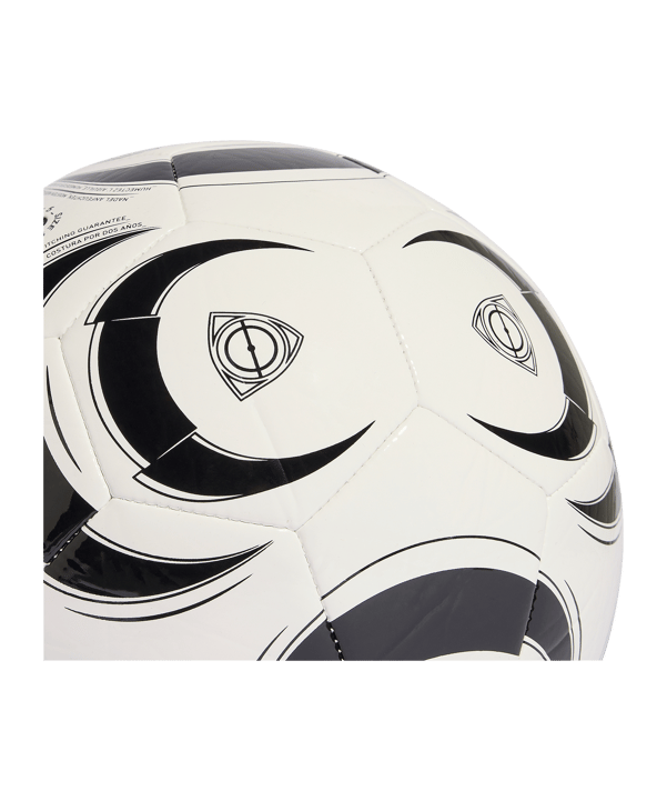 adidas Tiro Club Trainingsball Weiß - weiss