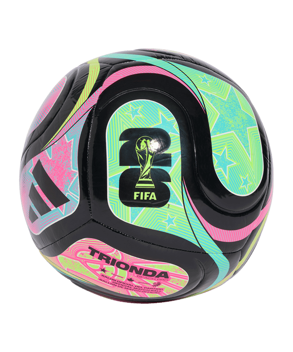 adidas Trionda Pro Beach Trainingsball WM 2026 Schwarz - schwarz