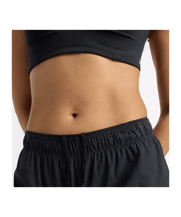 New Balance RC Ultra Light Split 3 In Laufshort Damen Schwarz - schwarz