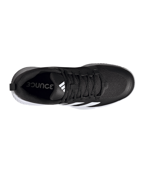 adidas Court Team Bounce 2.0 Schwarz Weiss - schwarz