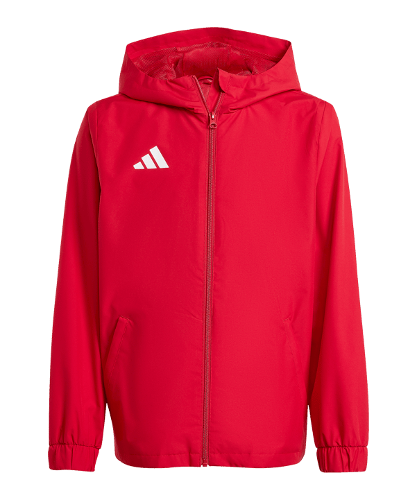 adidas Entrada 26 Jacke Kids Rot - rot