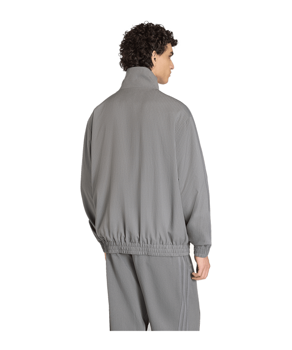 adidas Originals Firebird Pinstripes Track Jacke Grau - grau