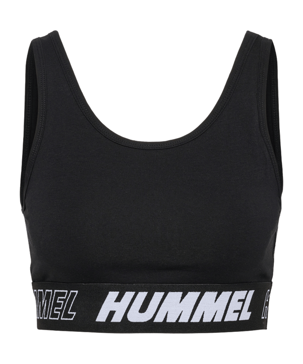 Hummel hmlTE Maja Sport-BH Damen Schwarz F2001 - schwarz