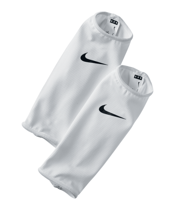 Nike Guard Sleeve Schienbeinschonerhalter F103 - weiss