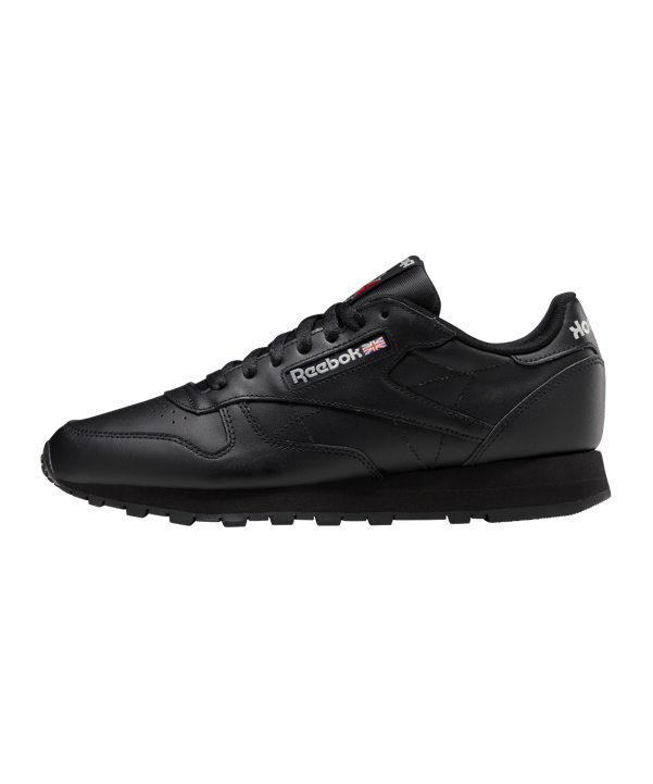 Reebok Classic Leather Schwarz Grau - schwarz